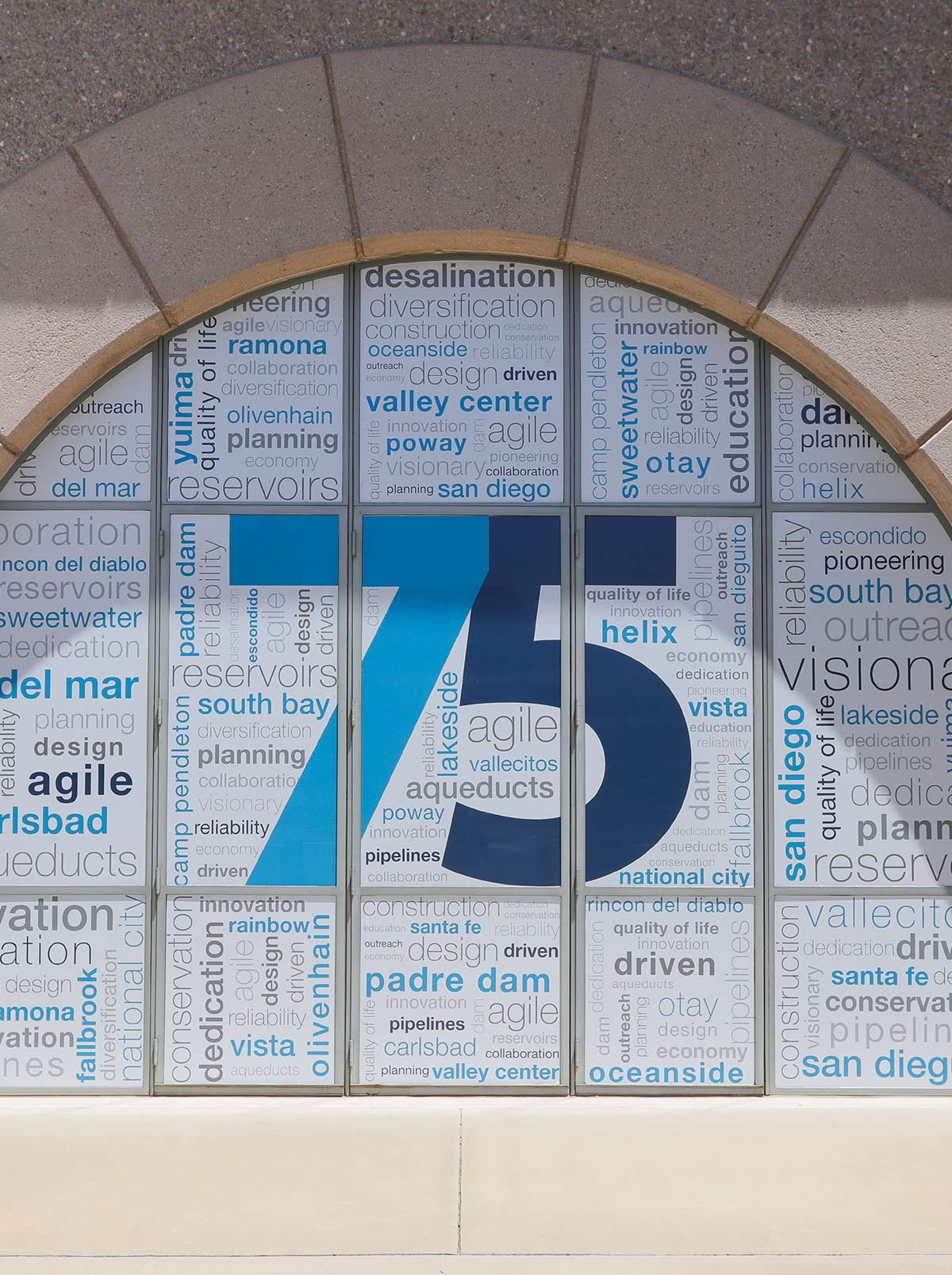 window decal for business Los Angeles, California